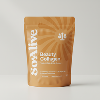 Beauty Collagen Powder (with Vitamin C + Hyaluronic Acid) - Подкрепа за кожа, коса и нокти